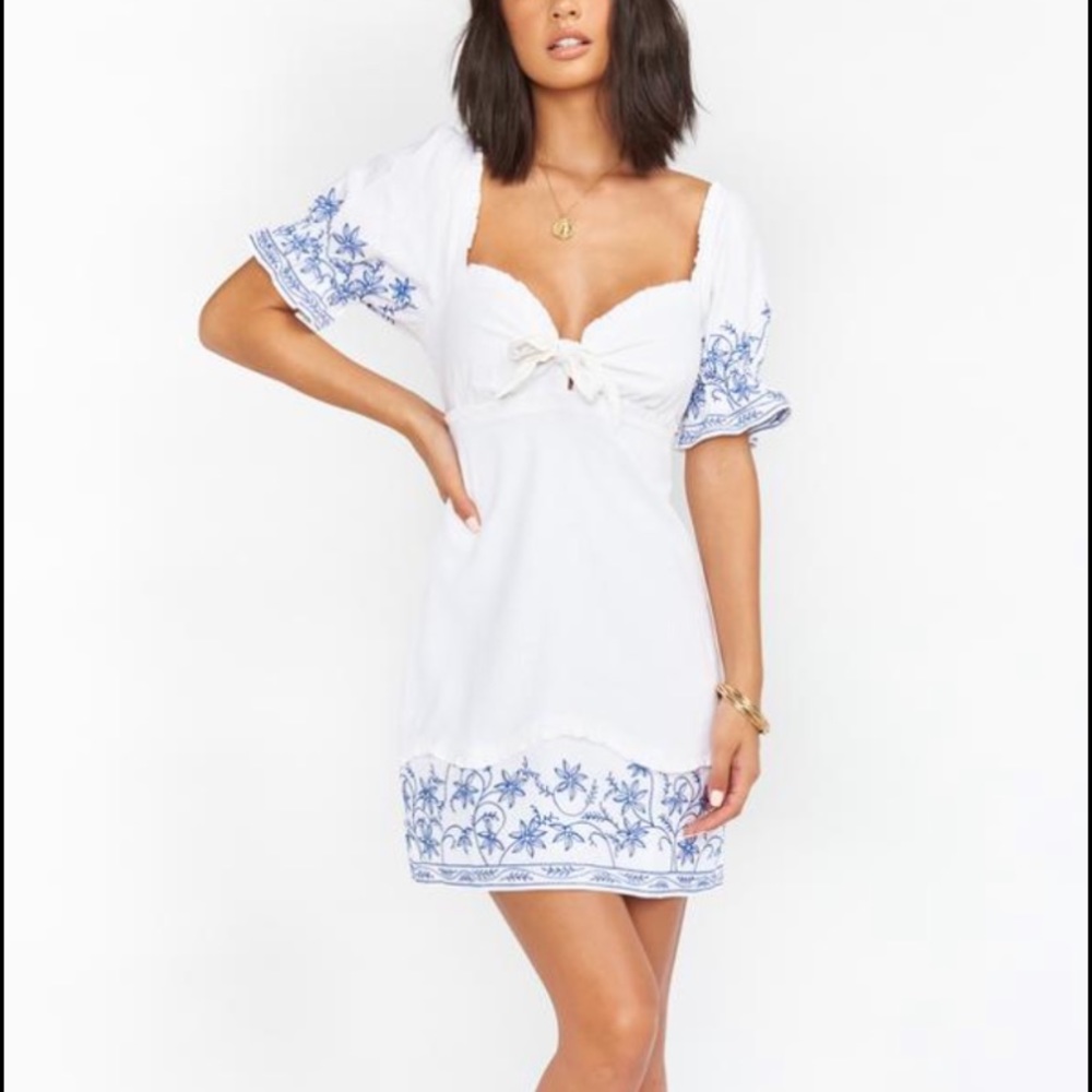 Show Me Your Mumu SMYM Kendry linen  dress